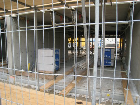 Gipsbetonblokken voor tussenwanden