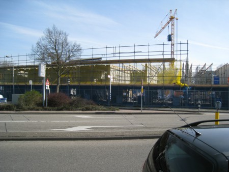 Plafond van 1ste etage zal er zo wel op gaan