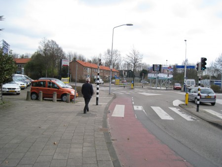Zicht vanaf Damhouderstraat