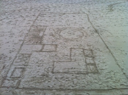 Mogelijk indeling keuken (strand Scheveningen)